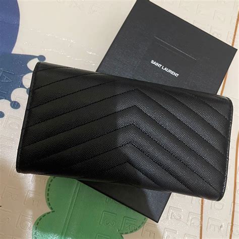 ysl 信封 長 夾